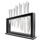Cuisine::pro Damashiro 8-PIECE Satori Knife Block Japanese Steel Set. Fixed Price $173.50.