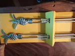 New Set 4 Williams Sonoma Pineapple Design Skewers Brochette Stainless Steel 15". Fixed Price $24.99.