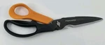 Fiskars Kitchen Shears Scissors Orange Black Serrated Bottle Opener VA1010. Fixed Price $17.99.