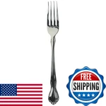 Winco Chantelle Stainless-steel Table Fork, Extra Heavyweight, 8" (12-PACK). Fixed Price $73.92.