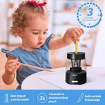 Minify Pencil Sharpener Electric Heavy Lightweight, Black. Fixed Price $32.53.