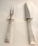 Oneida Community "forever" Pattern 1939 Silverplate Carving Set Knife & Fork!. Fixed Price $88.88.