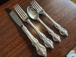 Towle El Grandee Sterling Flatware - Monograms Silverware 1964. Fixed Price $156.50.
