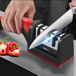 3-STAGE Knife Sharpener Stainless Steel Tool For Kitchen Blades & Utensils. Fixed Price $31.42.