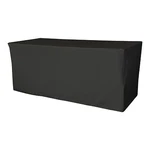Linen Polyester Poplin Rectangular Fitted Tablecloth. Made Usa. Fixed Price $39.99.