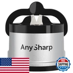 Anysharp Global Hands Knife Sharpener - Easy Use Sharpening Tool Powergrip. Fixed Price $23.41.
