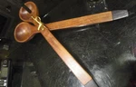 2 Pottery Barn Wooden Servers New Tag. Fixed Price $19.99.
