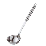 Sle Stainless Steel Round Handle Ladle With Pouring Rim, 5.4-OUNCE. Fixed Price $81.69.