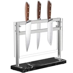 Yiiyiin Magnetic Knife Block With Acrylic Shield Marble Based Double Side Ma.... Fixed Price $86.51.