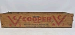 Vintage Cooper Sharp Cheese Box Pope & Sons Phila Pa. Wooden Advertising. Fixed Price $21.87.