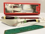 Lenox American By Design 13" Cake Knife & Server Holiday Gatherings Dessert Set. Fixed Price $24.00.