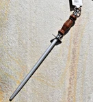 Victorinox Sharpening Steel 12 Inch Fine Cut Round Blade Wooden Handle. Fixed Price $56.99.