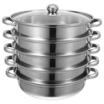 Yarnow 5 Vegetable Steamer Pot Tier Stainless Steel Food Steaming. Fixed Price $99.42.