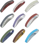 45 Pcs 1/2" X 12" Replacement Sharpening Belt Kit For Official Work Knife. Fixed Price $23.58.