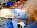 1974 Yamaha 350 Fender/rear Mud Guard. Fixed Price $39.99.