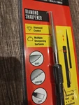 Coast SP200 Diamond Grit Knife Sharpener Reversible Rod Aluminum Body New. Fixed Price $13.99.