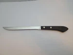 Oneida Vintage #133 Serrated Bread Knife Wooden Handle Deluxe Stainless Usa. Fixed Price $22.48.