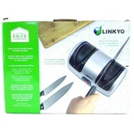 Linkyo Electric Knife Sharpener Professional Kitchen Stage LY-KE2SSA1 Box. Fixed Price $12.22.