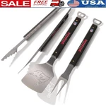 Officially Licensed Bbq Grill Tool Set Sportula Tongs Fork W/ Bottle Opener New. Fixed Price $83.99.