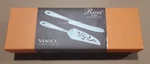 Venice 2 Piece Cake Serving Set By Ricci 18/10 Stainless Steel New Open Box. Fixed Price $55.24.