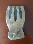 Lipper International Bamboo Wood Salad Hands With Knob Handles, 4" X 7.5" New. Fixed Price $12.00.