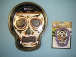 Wilton Skull Cake Pan & Shape Cookie Cutter (free Shipping). Fixed Price $19.99.