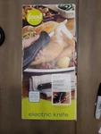 New Box Food Network Electric Knife W/ Blades And Carving Fork Carry Case. Fixed Price $14.99.