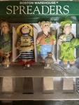 Boston Warehouse Cheese Spreaders Knives (set Of 4) Garden Theme New. Fixed Price $10.00.