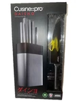 New Cuisine::pro Daisho - Japanese Stainless Steel 6 Piece Knife Block Set. Fixed Price $143.50.