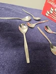 Wmf Cromargan Nuova Stainless Steel Ice Cream Gelato Spoons Set Of 6 Germany. Fixed Price $19.00.
