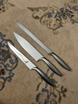 3 Vintage Gerber Legendary Kitchen Knives French Snickersnee Set Chef. Fixed Price $31.50.