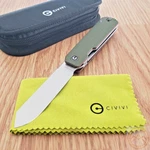 Civivi Sendy Pocket Folding Knife 2.88" Nitro-v Steel Blade Green/red G10 Handle. Fixed Price $67.99.
