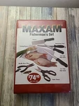 Maxam 8 Piece Fisherman's Set With Hd Storage Case $74.95 Value Great Gift. Fixed Price $65.00.