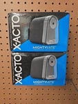 X-acto Mighty Mite Electric Pencil Sharpener, Black, Brand New! 2 Pack. Fixed Price $29.99.
