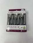 Mozaik Mini Tasting Spoons Dessert Appetizer Party Catering Utensisls. Fixed Price $6.74.
