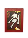 Holiday Time Silver Cheese Knife Set. Fixed Price $25.00.