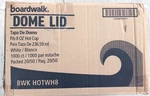 Boardwalk Dome Lids, Fits Oz Cups, White, 1000/CARTON (BWKHOTWH8). Fixed Price $15.00.