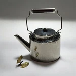 Michael Aram Butterfly Ginkgo Teapot New W/ Box Finial Broken. Fixed Price $129.99.