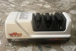 Chef's Choice 1520 Angle Select Electric Knife Sharpener Diamond 3 Stages Tested. Fixed Price $86.99.