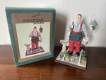 Portfolio By Pfaltzgraff Naturewood Gardening Santa W/ Orig Box 1998. Fixed Price $32.00.