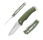 G618-GR Folding Pocket Knife, 3.15" Razor Sharp 440C Steel Blade Handle With .... Fixed Price $17.74.