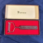 Vintage Antique Cheese Slicer Wooden Handle Original Box Burnco Brand. Fixed Price $15.96.