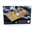 Taylors Eye Witness Brown Wood & Cheese Board Set Knife New. Fixed Price $34.99.