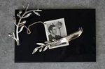 Michael Aram Olive Branch Granite Cheese Charcuterie Board Knife Set Freeuship. Fixed Price $84.95.