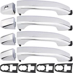 Set Of Chrome Exterior Door Handle For 2014-2017 Chevrolet Silverado 1500. Fixed Price $47.59.