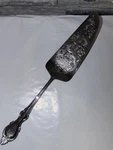 Leonard Silver Stainless Cake Knife Pie Spatula Server 12 Long. Fixed Price $18.99.