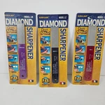 New Eze-lap Diamond Hone & Stone Sharpener 3 Pack Lc + Lf Lm Coarse Med Fine. Fixed Price $29.99.