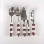Pampered Chef Bead's Spreader 2811 2812 2813 2816 2817 Spoon Fork Knife Cake. Fixed Price $69.95.