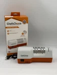 New Chef's Choice Diamond Hone Ultra 3-STAGE Trizor Electric Knife Sharpener. Fixed Price $74.99.