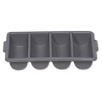 Rubbermaid Commercial 3362GRA 4 Compartment Plastic Cutlery Bin - Gry New. Fixed Price $22.24.